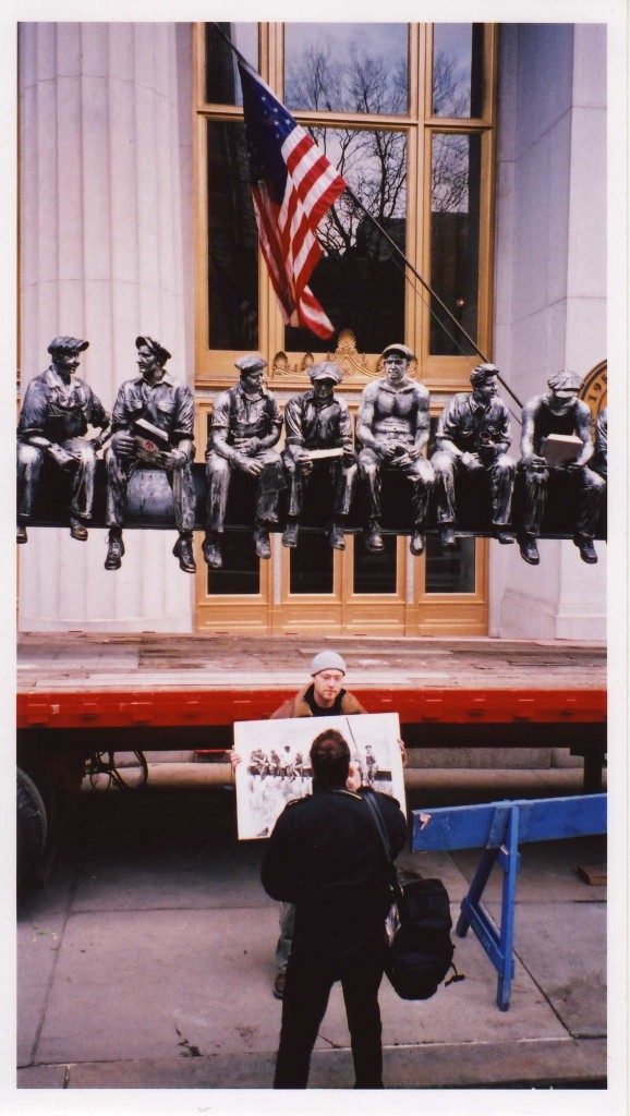 B. Gervais, « Lunchtime atop Ground Zero. Bis », 2002.