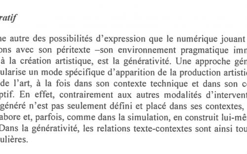 Contexte de l'art numérique