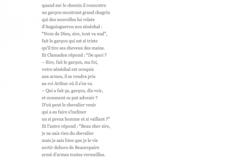 Première page du tumblr d’Antoine Brea, Amour 2.0.