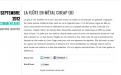Article «La flûte en métal cheap (II)» , 24/09/2012.