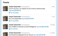 Compte twitter d’André Carpentier. 