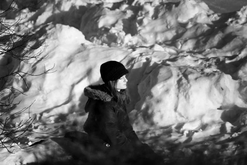 Bordeleau, Benoit. «Soleil sur neige, parc La Fontaine»