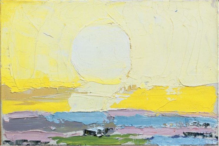 Nicolas de Staël, «Le soleil»