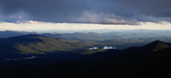 Satura Stramoine, «Vue à partir du Mont Marcy»