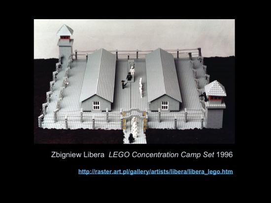 Fig. 16: Lachapelle, Louise. «Zbigniew Libera, LEGO Concentration Camp Set, 1996» 