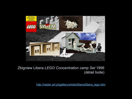 Fig. 17: Lachapelle, Louise. «Zbigniew Libera, LEGO Concentration Camp Set, 1996»