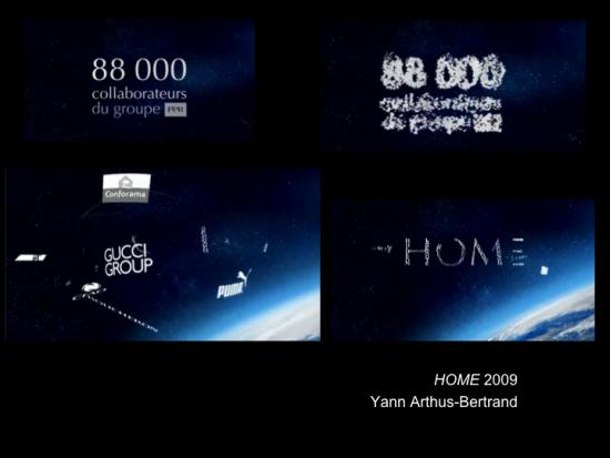 Fig. 38: Yann-Arthus Bertrand. 2009. «Home»