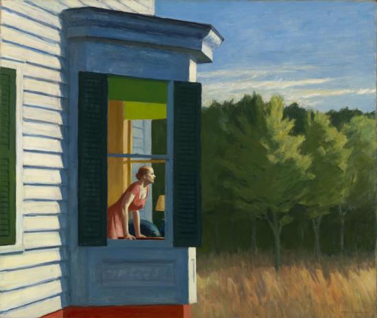 Hopper, Edward. 1950. «Cape Cod Morning»