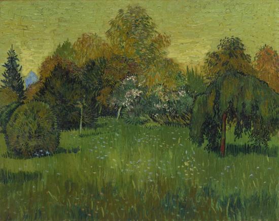 Van Gogh, Vincent. 1888. «The Poet’s Garden, Netherlands»