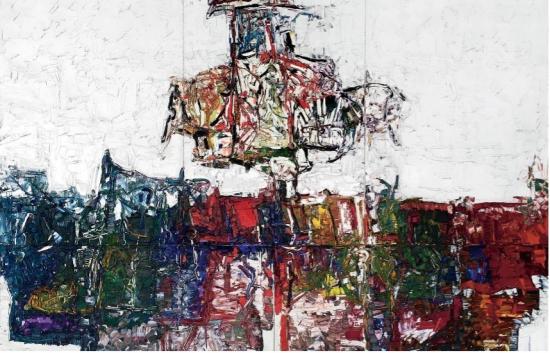 Jean-Paul Riopelle, «Point de rencontre-Quintette»