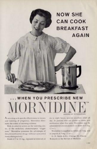 Pipamazine. 1959. «Mornidine»