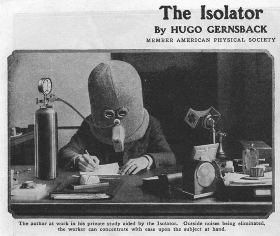 Revue «Science and Invention». 1925. «The Isolator»