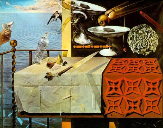 Dali, Salvador. 1956. «Nature morte vivante»