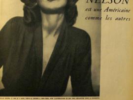 Auteur inconnu. 1949. «Phyllis Nelson est une Américaine comme les autres» 