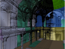 Fig. 2: Vesac, Jean-Ambroise. 2012. «La retopologie de la chapelle»