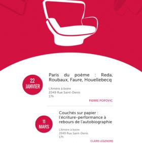 Paris du poème : Réda, Roubaux, Faure, Houellebecq