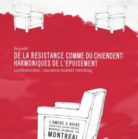 De la résistance comme du chiendent : Harmoniques de l'épuisement